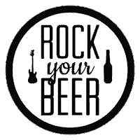 rockyourbeer beer rock cerveja gelada Sticker