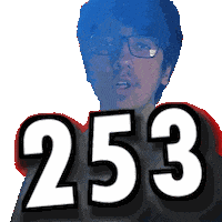 Number Sticker
