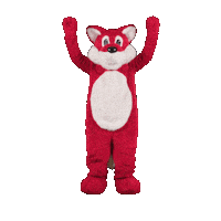 Happy Fox Sticker by UBS Schweiz
