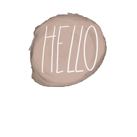 Hello Sticker by Corbin Creates