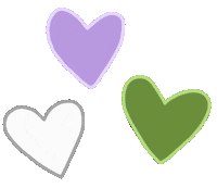 Love Is Love Hearts Sticker by Rainbow Brains
