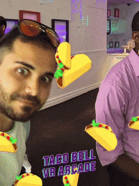 vrarcade GIF by Taco Bell VR Arcade