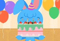 Party Birthday GIF by Tomtomi