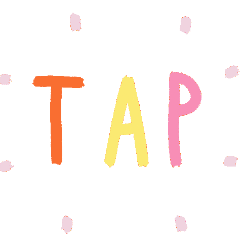 Fun Touch Here Sticker by Prosa de Cora