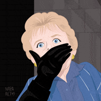 Angela Lansbury Shut Up GIF by Nazaret Escobedo