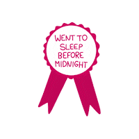 Ruby Red Sleeping Sticker by LUX FUX Media GmbH