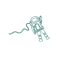 Online Marketing Space Sticker by eRocket