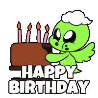 Happy Birthday Dance Sticker by Christophers Genie