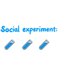 Social Experiment Sticker by Twitter