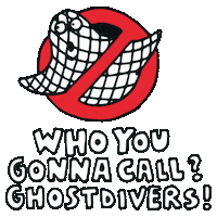 Ghost Diver Sticker by Bracenet