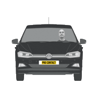 Work Volkswagen Sticker by PRO CONTACT