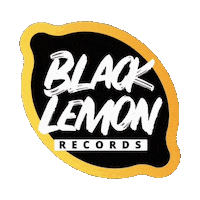 BlackLemonRecords label musiclabel black lemon blacklemon Sticker