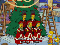 homer simpson singing GIF