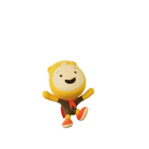 Happy Hey You Sticker by Gumazing
