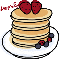 colazionedaaugusta pancake colazionedaaugusta Sticker