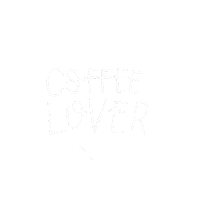 kalligraphe heart coffee cafe lettering Sticker
