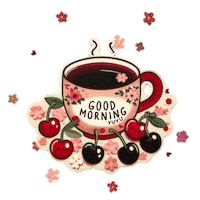 Coffee Morning Sticker