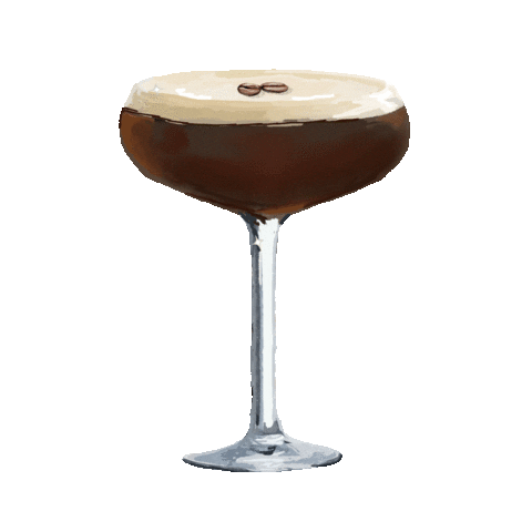 Espresso Martini Party Sticker by Electric Shuffle
