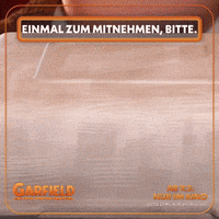 Takeaway Garfield GIF by Sony Pictures Germany