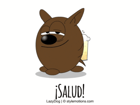 Cheers Cerveza GIF by stylemotions