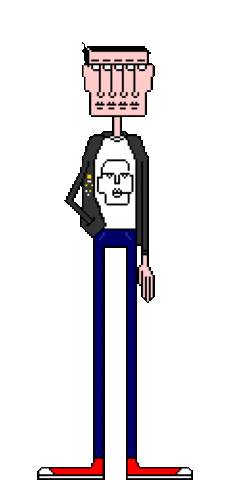 pixel art sticker by SoulfulSock