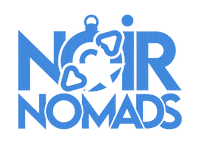 Travel Noir Sticker by NoirNomads