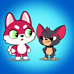 Fun Dog GIF by UpStudiosWorld