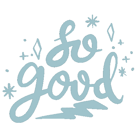 So Good Sparkles Sticker