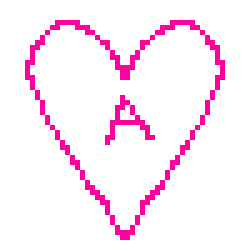 heart anarchy Sticker