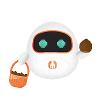 Emoji Moon Sticker by FeedMe Smart POS Sytem