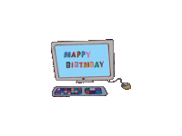 Happy Birthday Awww Sticker