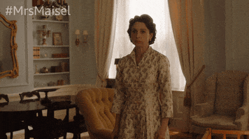Season 1 Episode 3 GIF by The Marvelous Mrs. Maisel