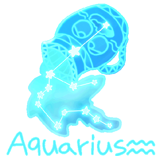 Zodiac Sign Oops Sticker by miyrumiyru