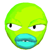 Angry Outer Space Sticker by SeanBrendog