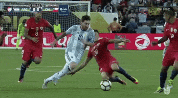 Copa America Centenario Chile GIF by Univision Deportes