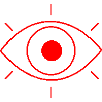 Nervous Eyes Sticker by highsg