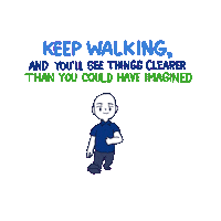 Never Give Up Inspirational Words Sticker by ironbrij