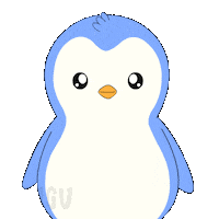 Surprised Side To Side Sticker by Pudgy Penguins