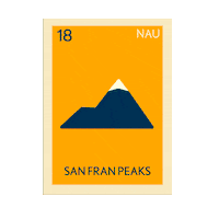 College University Sticker by NAU Social