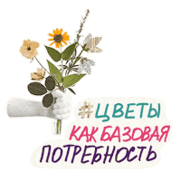 Flowers Цветы Sticker