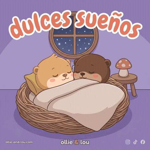 Sleepy Good Night GIF by Ollie & Lou