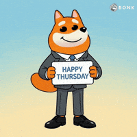 Happy Thursday Smiling GIF by BONK