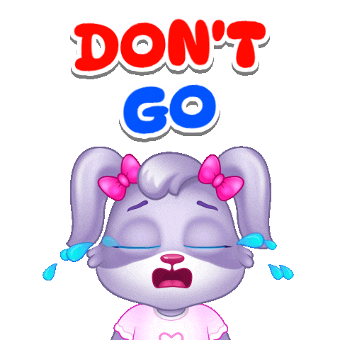 I Need You Crying Sticker by Lucas and Friends by RV AppStudios