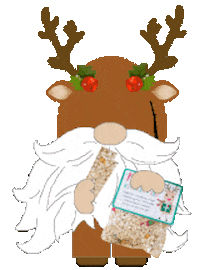 Christmas Santas Reindeer Sticker