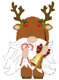 Christmas Santas Reindeer Sticker