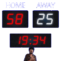 25 Away Sticker