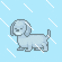 Dog Ice GIF by Abstract HotDogs