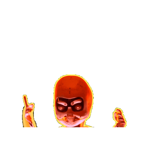 robotkid giphygifmaker chucky daft punk Sticker