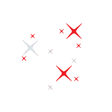 Star Glitter Sticker by DBS Bank Ltd