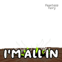 Commit All In Sticker by VeeFriends